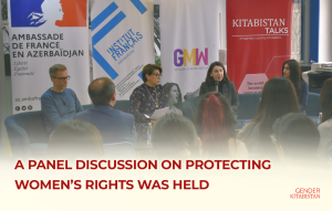 A panel discussion on protecting women’s rights was held