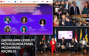 Bakıda “Qlobal çağırışların həllində qadın liderliyinin rolu: Azərbaycan və Şimali Avropa-Baltik ölkələrindən təcrübələr” mövzusunda panel müzakirəsi keçirilib.
